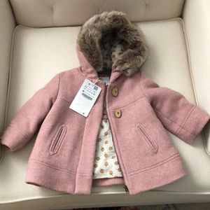 Zara baby girl coat